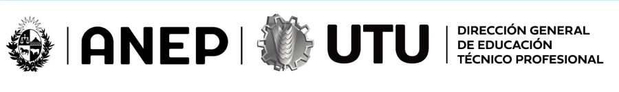 ANEP - UTU - Dirección General de Educación Técnico Profesional